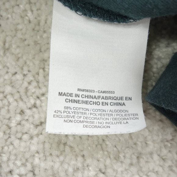 Nike Shirt Mens Large Blue Lebron James Lions Crest Short Sleeve Crew Dri Fit - Picture 7 of 8